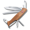 Victorinox Schweizer Taschenmesser "Ranger Wood 55" 13 cm (Bois de noyer)