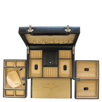 Windrose Ambiance - Uhrenkoffer (für 4 Uhren) 31 cm (schwarz) - Markenkoffer