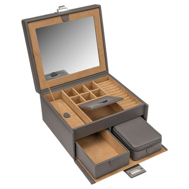 Windrose Marvella - Schmuckkoffer mit Reiseetui 21.5 cm (ash) - Ansicht 5