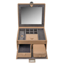 Windrose Marvella - Schmuckkoffer mit Reiseetui 21.5 cm (camel) - Ansicht 5