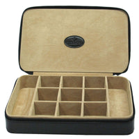 Windrose Merino - Schmucketui 23 cm (schwarz) - Markenkoffer