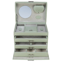 Windrose Merino - Schmuckkoffer 24.5 cm (salbei) - Markenkoffer