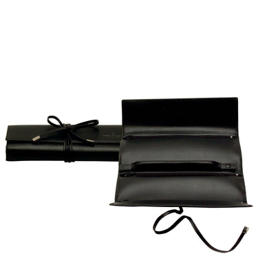 Windrose Nappa - Schmuckrolle 23,5 cm (schwarz) - Markenkoffer