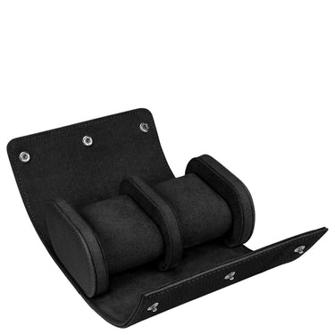 Windrose Tempora Reise - Uhrenkoffer (für 2 Uhren) 15 cm (schwarz) - Ansicht 3