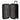 Zero Halliburton Edge Light - 4 - Rollen - Trolley 77 cm (black) - Markenkoffer