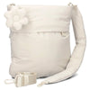 Hannah HA12 - Sac bandoulière 32 cm (couleur : off-white)