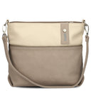zwei Jana J8 - Schultertasche 27 cm (nubuk-cappuccino)
