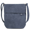 zwei Mademoiselle M12 - Sac à bandoulière 32 cm (nubuck-bleu)