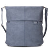 zwei Mademoiselle M12 - Shoulder Bag 32 cm (nubuk-sky)