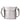 zwei Mademoiselle M8 - Schultertasche 25 cm (silver) - Markenkoffer