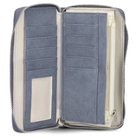 zwei Mademoiselle MW2 - Geldbörse 15cc 20 cm (nubuk - sky) - Markenkoffer